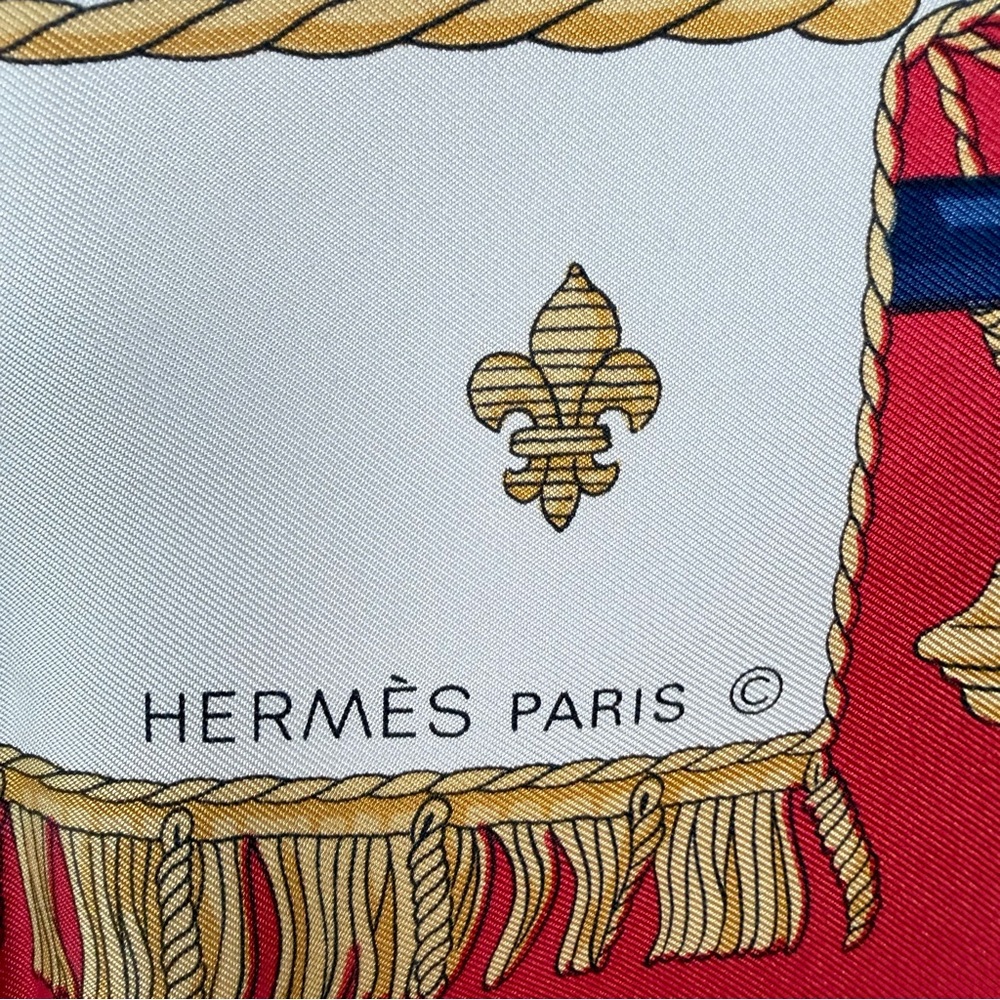 Hermès Vue du Carrosse de la Reale Silk Scarf Carré 90 Philippe Ledoux - Picture 5 of 9